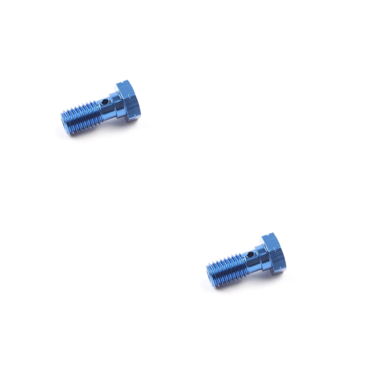 2PCSAluminum Brake Fitting Adapter-Banjo Bolts 3/8-24,M10x1,M10x1.25,M10x1.5,7/16-24,7/16-20,M12x1 For Auto/Motor Brake Clinders