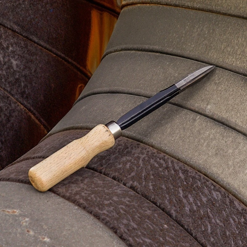 Triangular scraper deburring sanding tool, trimming knife, fitter file