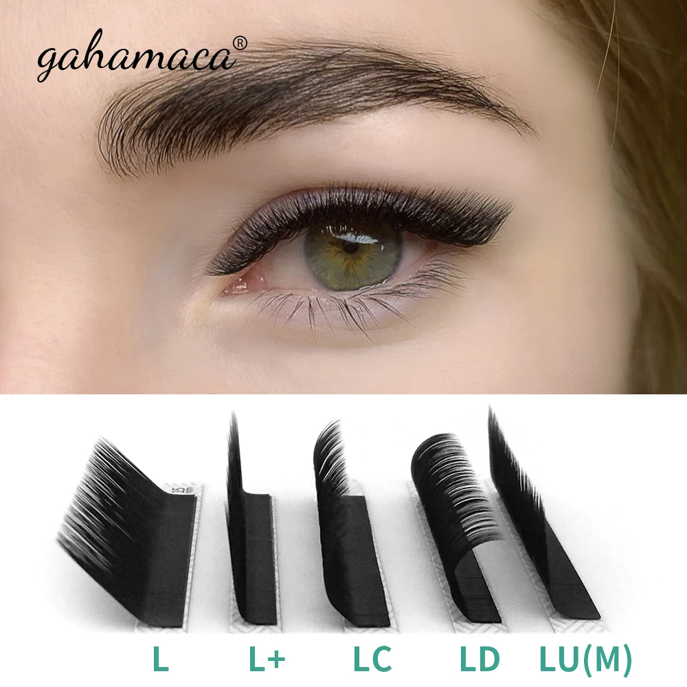 Gahamaca Acryl Wimpern halter Pad individuelle Wimpern Tablet Palette Wimpern Pad Wimpern verlängerung Kleber Paletten halter Karte – Detail 26