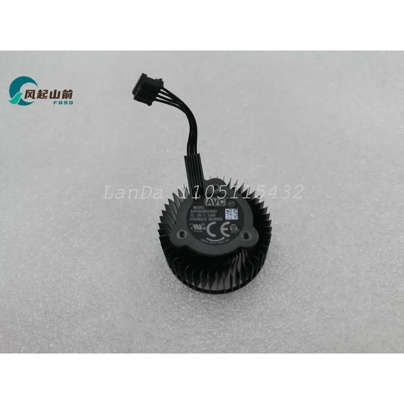 Replacement Cooling Fan for RTX A2000 6GB/12GB Professional Graphics Card High-performance Quiet Cooler Efficient Heat Dissipati