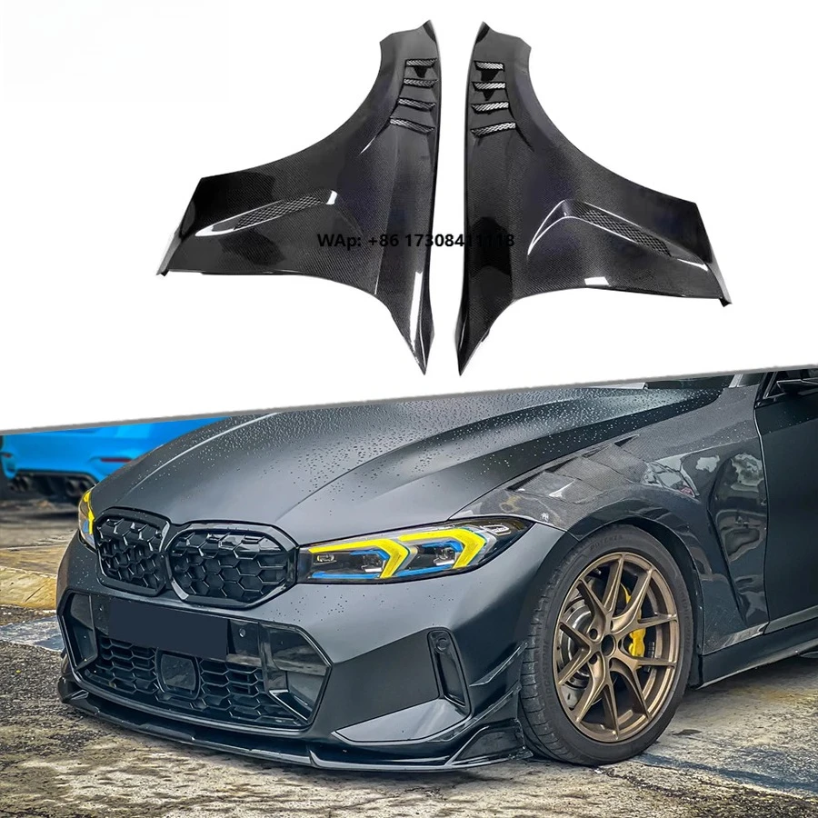 

High Quality Carbon Fiber Front Side Fender Vents for 3 Series G20 G28 2020-2023 Carbon Front Fender Flares Car Styling