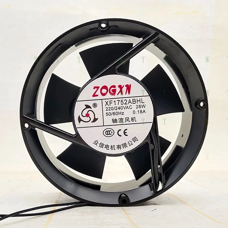 

H 1 шт. для Zhongxin XF1752ABHL 220/240 В 0,18 А 28 Вт 17552 17 см осевой вентилятор