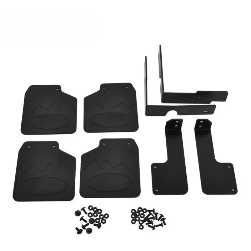 TRX4 Rubber Front and Rear Fender with Base Mounting Stents for 1/10 RC Crawler Car TRX-4 Defender/ Bronco 2021 Part