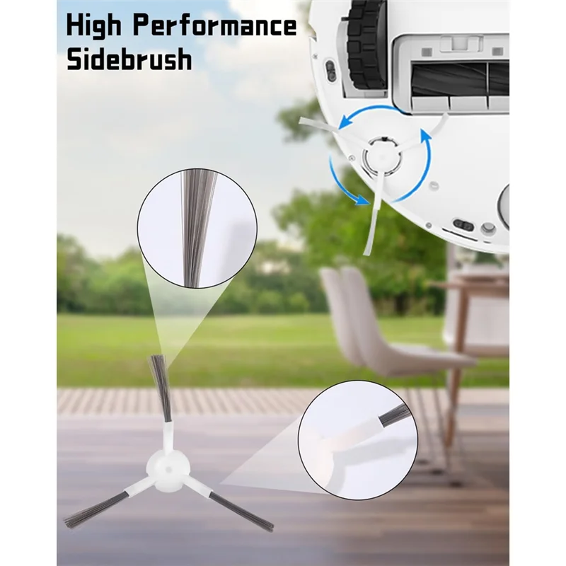 Dreame L10s Ultra/L10 울트라 로봇 진공 청소기 메인 사이드 브러시 Hepa 필터 걸레 천 교체 예비 부품 액세서리 용 A20M