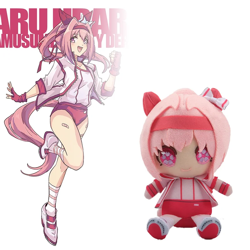 

20CM New Soft Cute Cartoon Anime Uma Musume Agnes Tachyon Plush Toy Special Week Figure Peripheral Doll For Fan Kid Hugging Gift