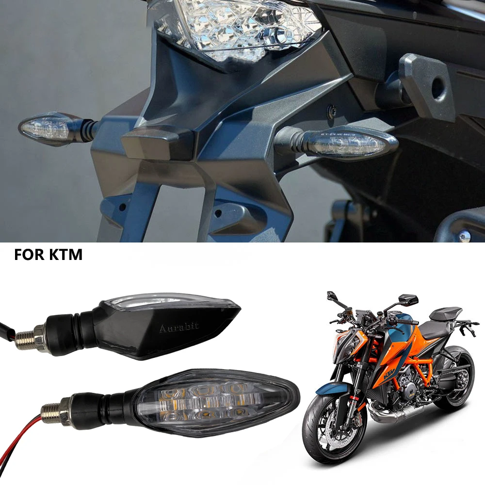 Clignotant LED pour moto, lampe de signalisation pour KTM DUKE 1190 890 1050 200rc 390 1290 790 12V, feux de virage