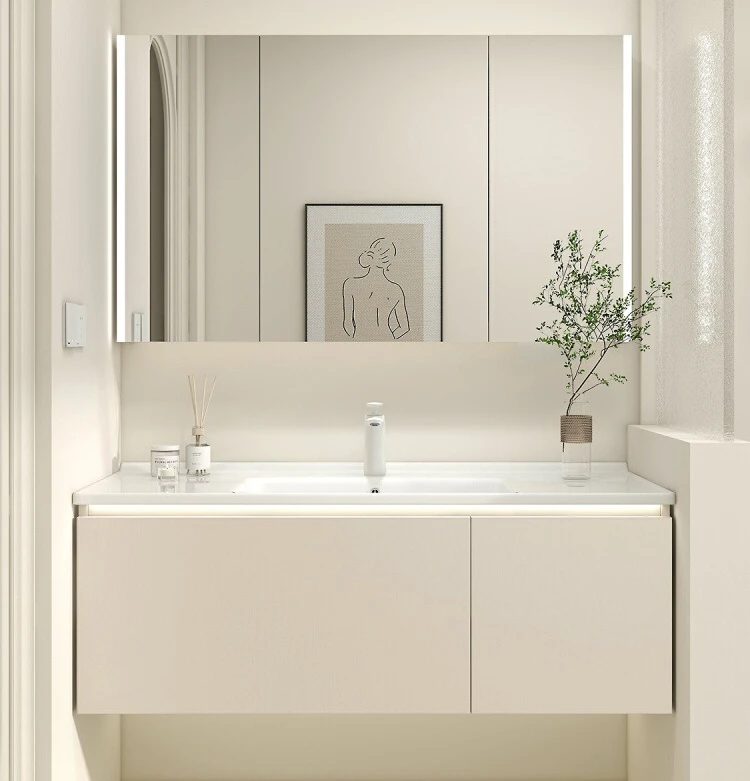 

Cream color, ceramic, integrated basin, bathroom cabinet, wash basin, face wash, combination, bathroom, toilet, wash