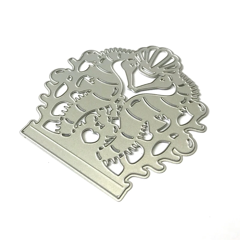 

Seahorse Box Base Metal Cutting Dies Stencil Scrapbooking DIY Album Stamp Paper Card Embossing Decoration new arrival