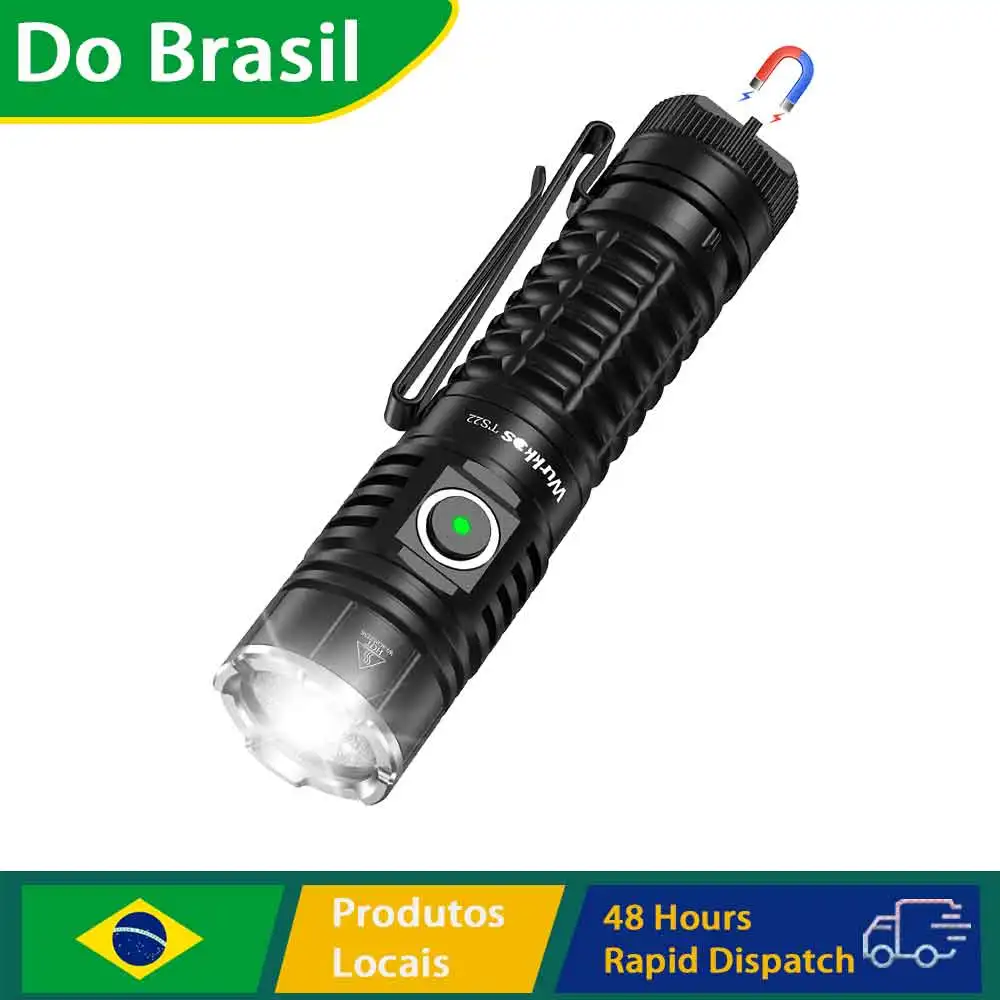 torcia-ricaricabile-wurkkos-ts22-con-led-xhp70d-hicri-4500-lm-base-magnetica-e-ricarica-inversa-per-escursionismo