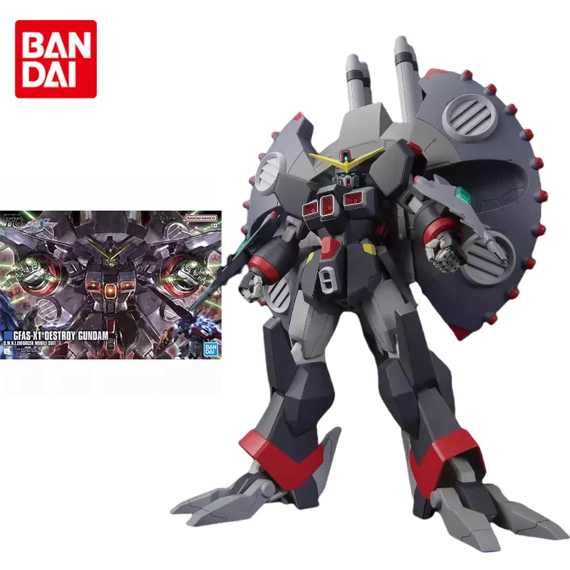 

Bandai Original Gundam Model Kit Anime Figure HGUC 1/144 SEED GDAS-X1 DESTROY GUNDAM Action Figures Toys Gifts for Children