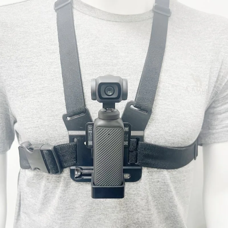 Chest Harness Mount Strap Expansion Adapter Fixed Frame Bracket For DJI OSMO Pocket 3 Action Camera Accessories