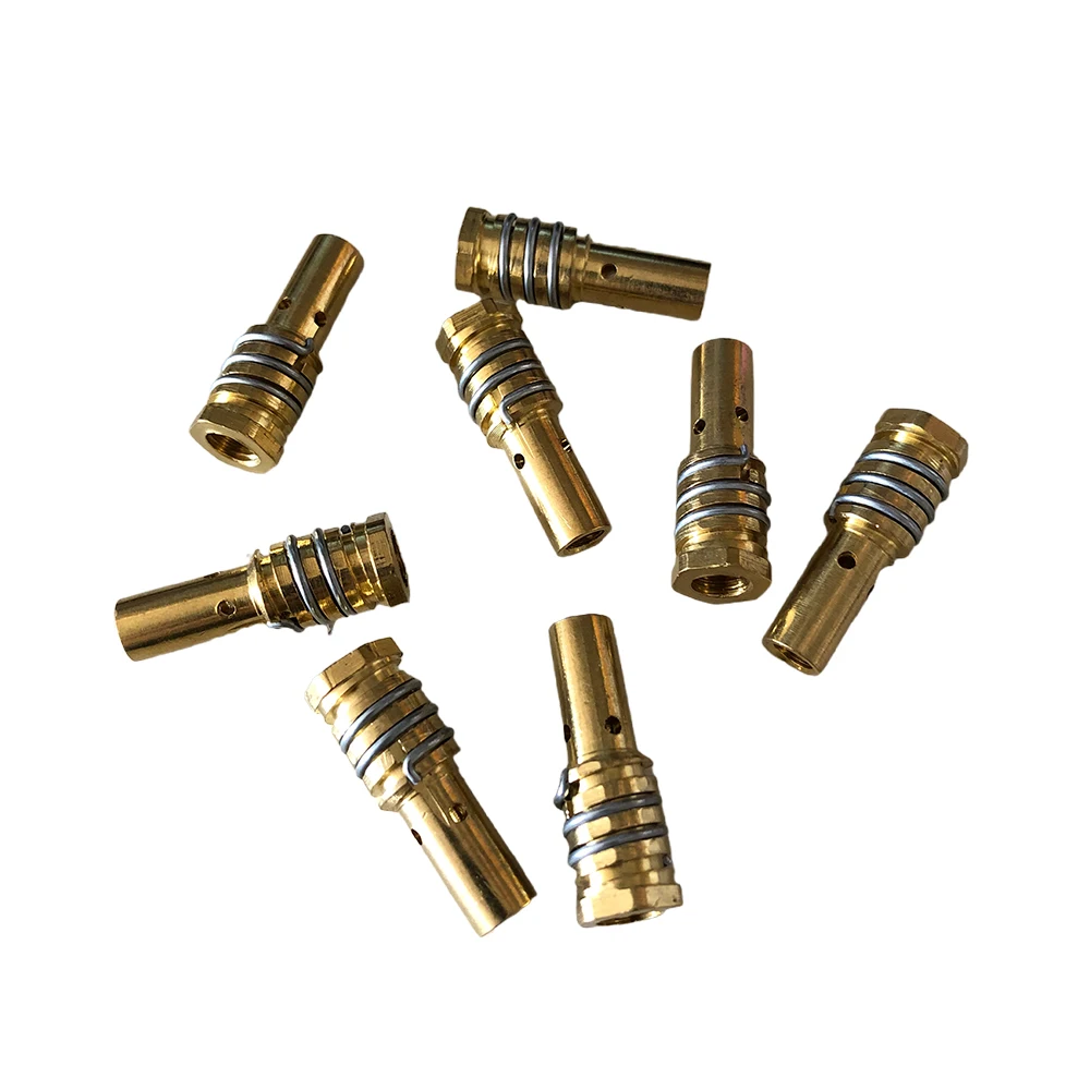 4Pcs MB 14AK Welding Torch Consumables MIG Nozzle Tip Holder Contact Tip Insluating Sleeve Gas Accessories MAG