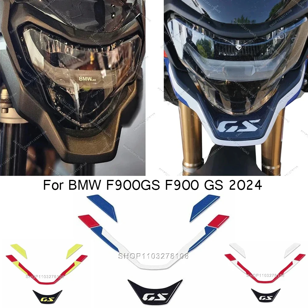 

For BMW F900GS F900 GS 2024 3D Epoxy Resin Sticker Motorcycle Front Mouth Protector Stickers New F900GS Decorative Sticker