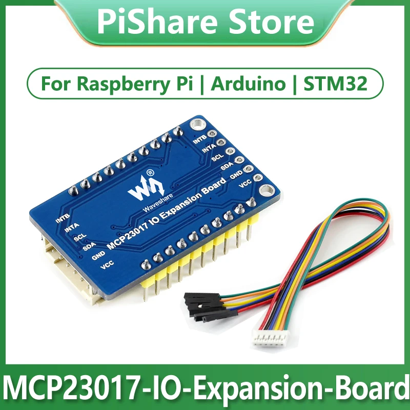 placa-de-expansao-io-mcp23017-expande-16-pinos-i-o-para-raspberry-pi-micro-bit-arduino-stm32