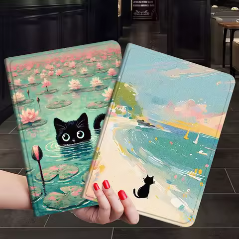 Cute Cat Art Popular Gift For Xiaoxin Lenovo Tab P12 Extreme Legion Y900 Idea Pro GT 12.1 2025 Foldable Tablet Case