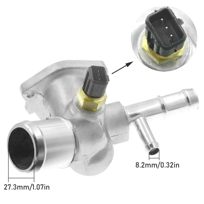 

B07A-Новый корпус термостата 25620-2B003,25600-2B003 для Hyundai Accent Avante Elantra Solaris I20 I30 Запчасти Kia Rio Soul