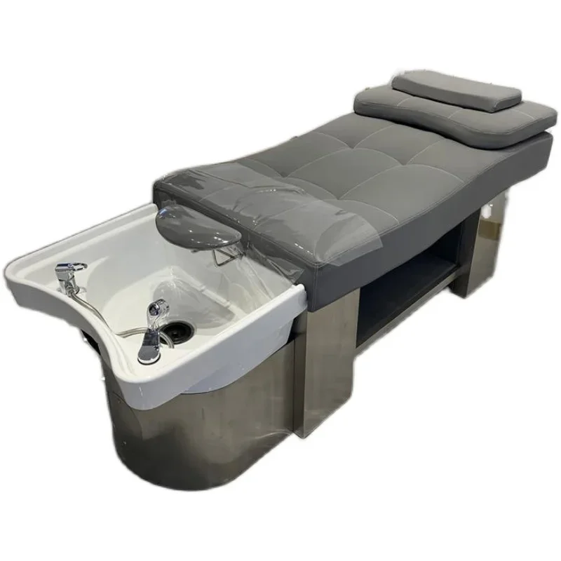 แชมพูสปาเตียง Pedicure เท้าเก้าอี้ Salons แต่งหน้ามืออาชีพญี่ปุ่นผมซักผ้า Cadeira De Salão De Beleza Cadeira De Salao