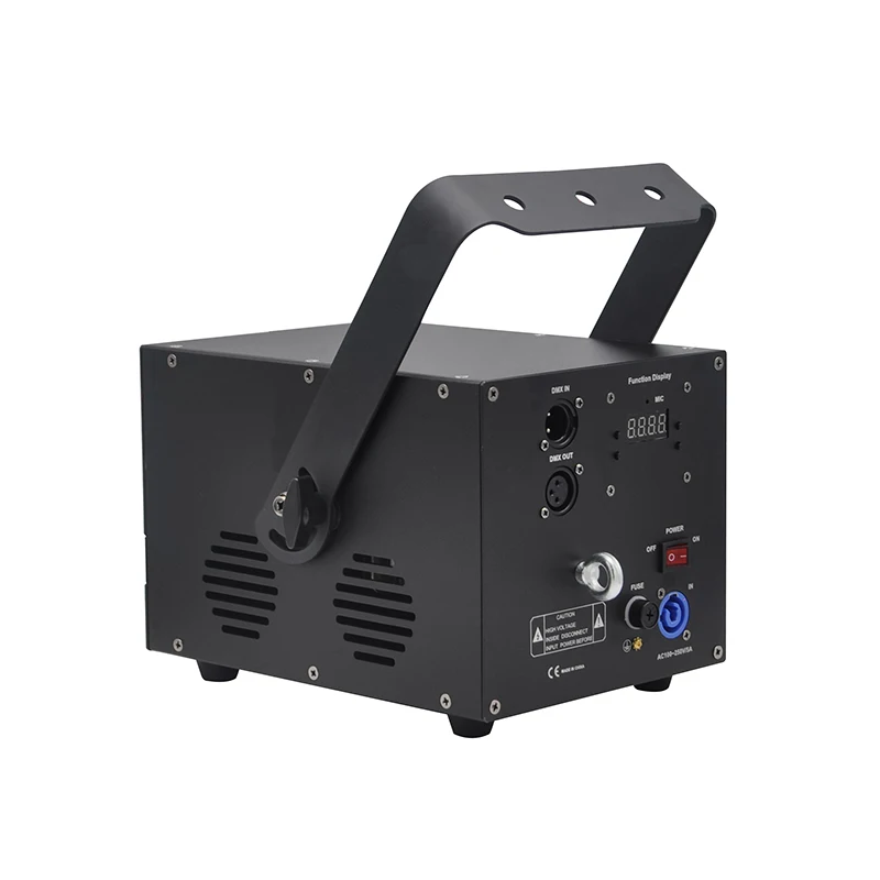 3W Full Color Animation Laser Light Beam Scanner Laser Projector Lights  DJ PartyRGB Show Stage Lighting Laser Light