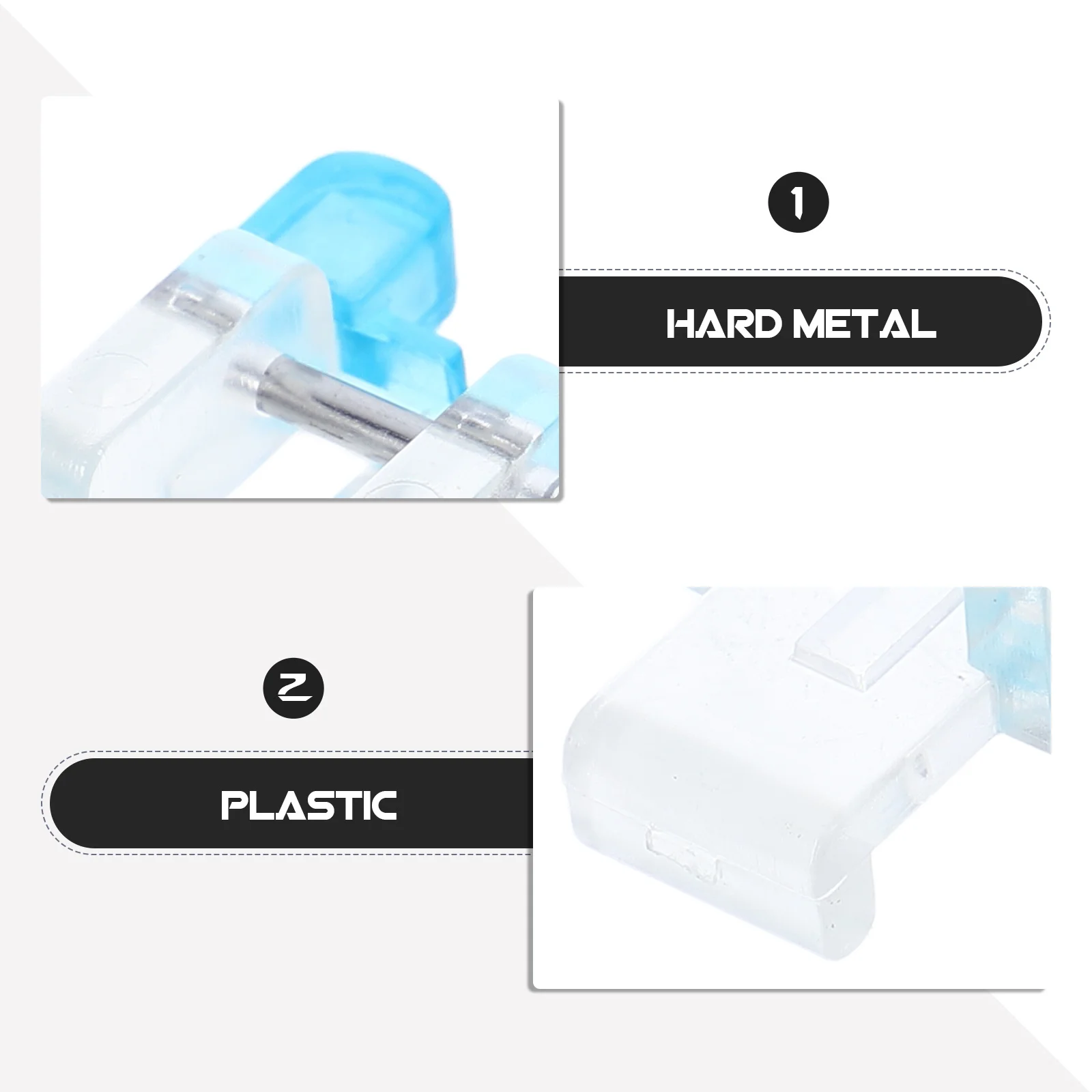 Button Presser Foot for Sewing Machine Easy Attachment Suitable for Viking Lock New Home Models