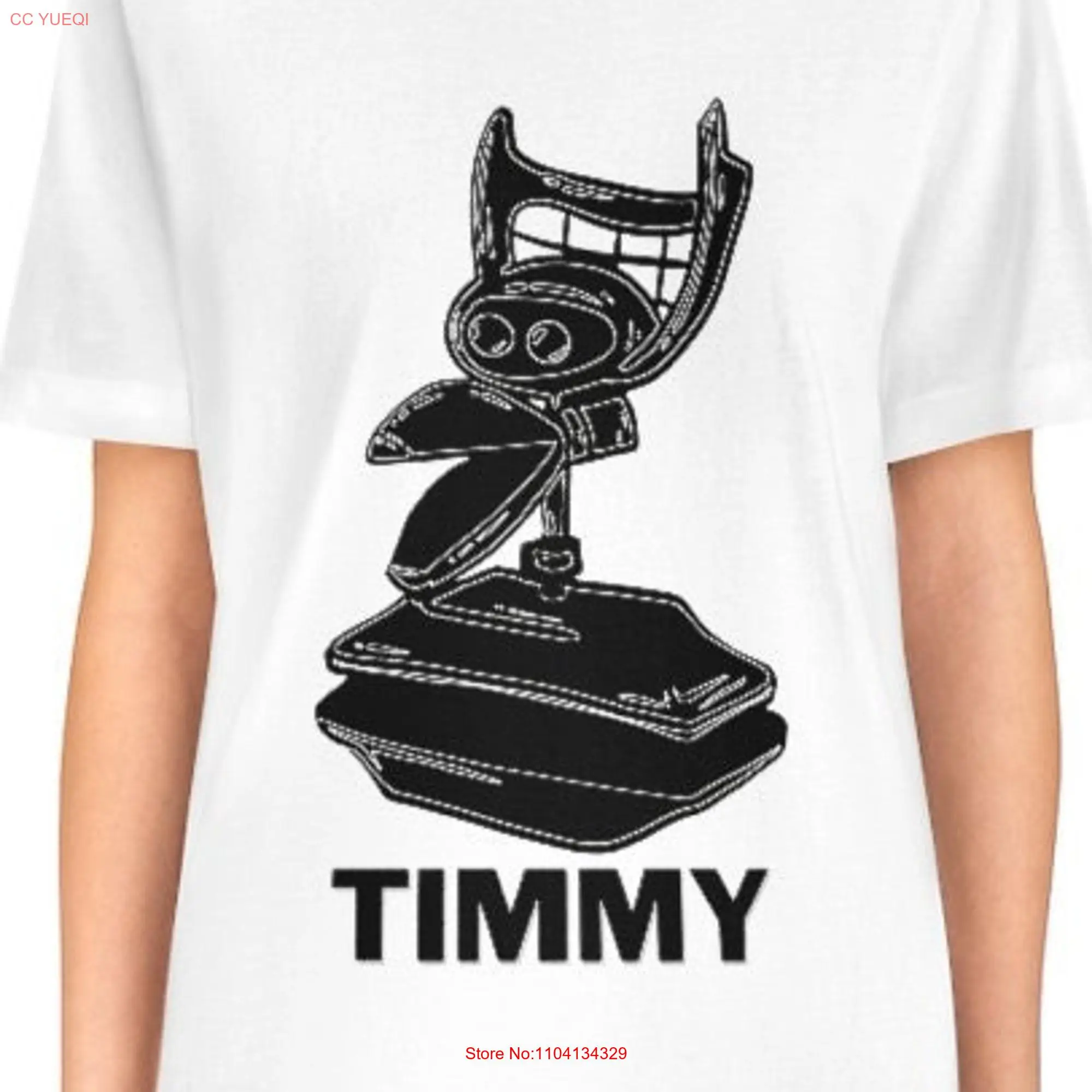 Timmy Crow T Robot's Dark Specter Friend Jersey  Shirt Inspired by MST3K long or short sleeves