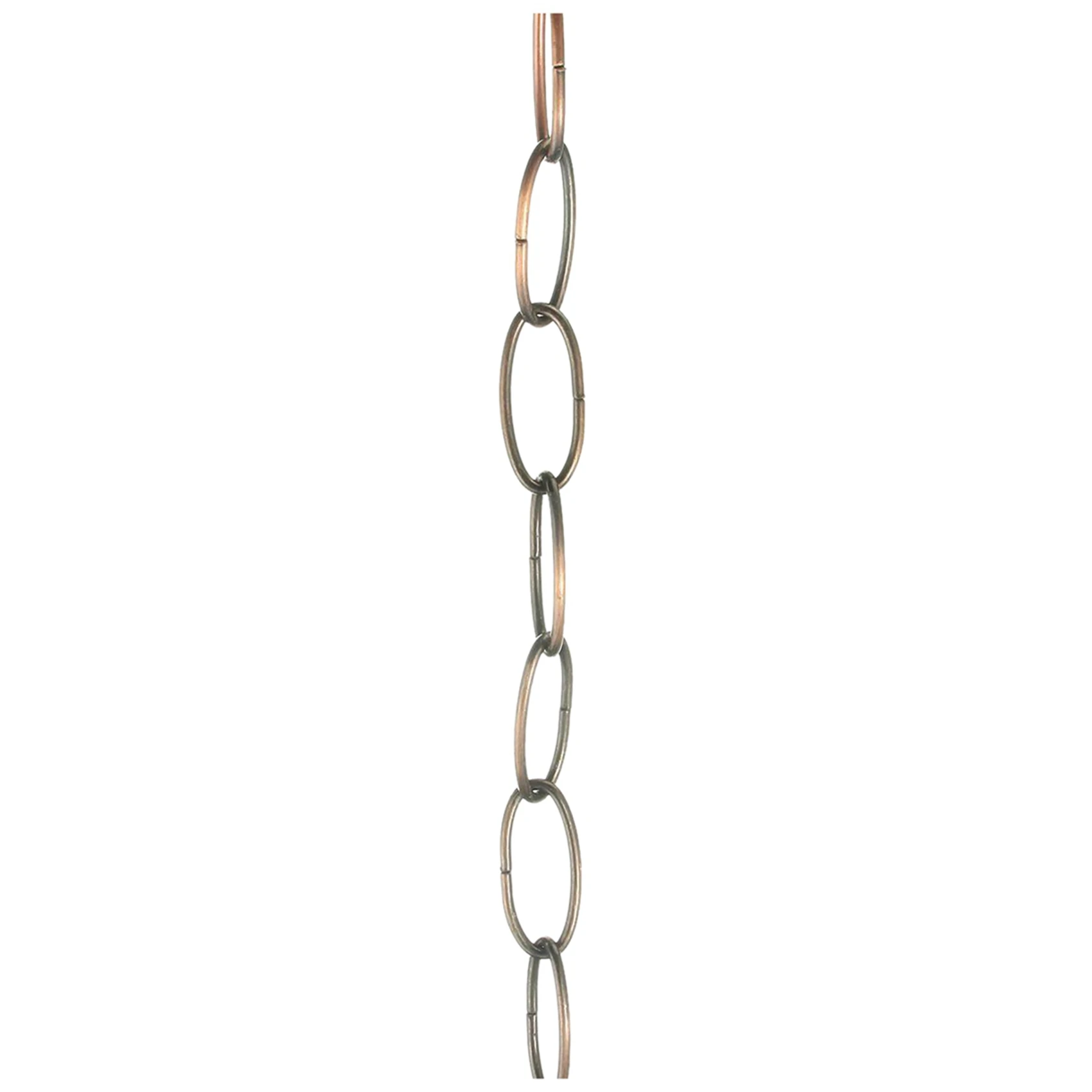 AS94-3X 1M Heavy Duty Chain For Vintage Chandelier Hanging Lamp,Red Bronze