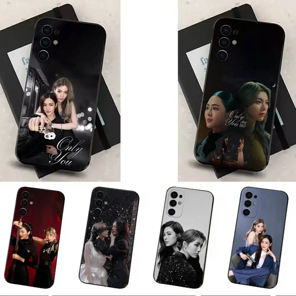 

Only you L-LingOrm phone Case For Samsung S25,24,21,22,23,30,Ultra,20,Plus,Fe,Lite,Note Black Soft Cover