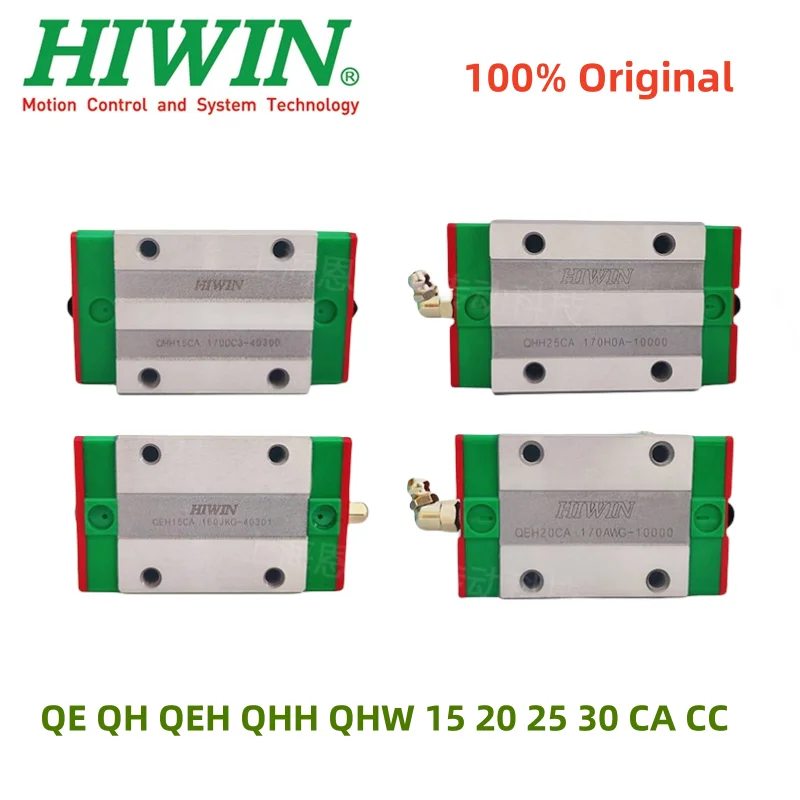 HIWIN Silence block carriage QE QH QEH QHH QHW 15 20 25 30 CA CC for CNC router parts 3D printer mute linear guide rail