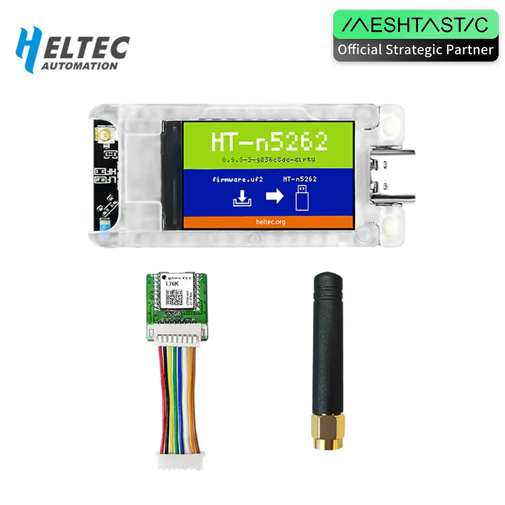 Meshtastic New Heltec T114 V2 Tracker Nordic nRF52840 SX1262 LoRaWAN LoRa Arduino Devboard Low Power TFT Display BLE WiFi