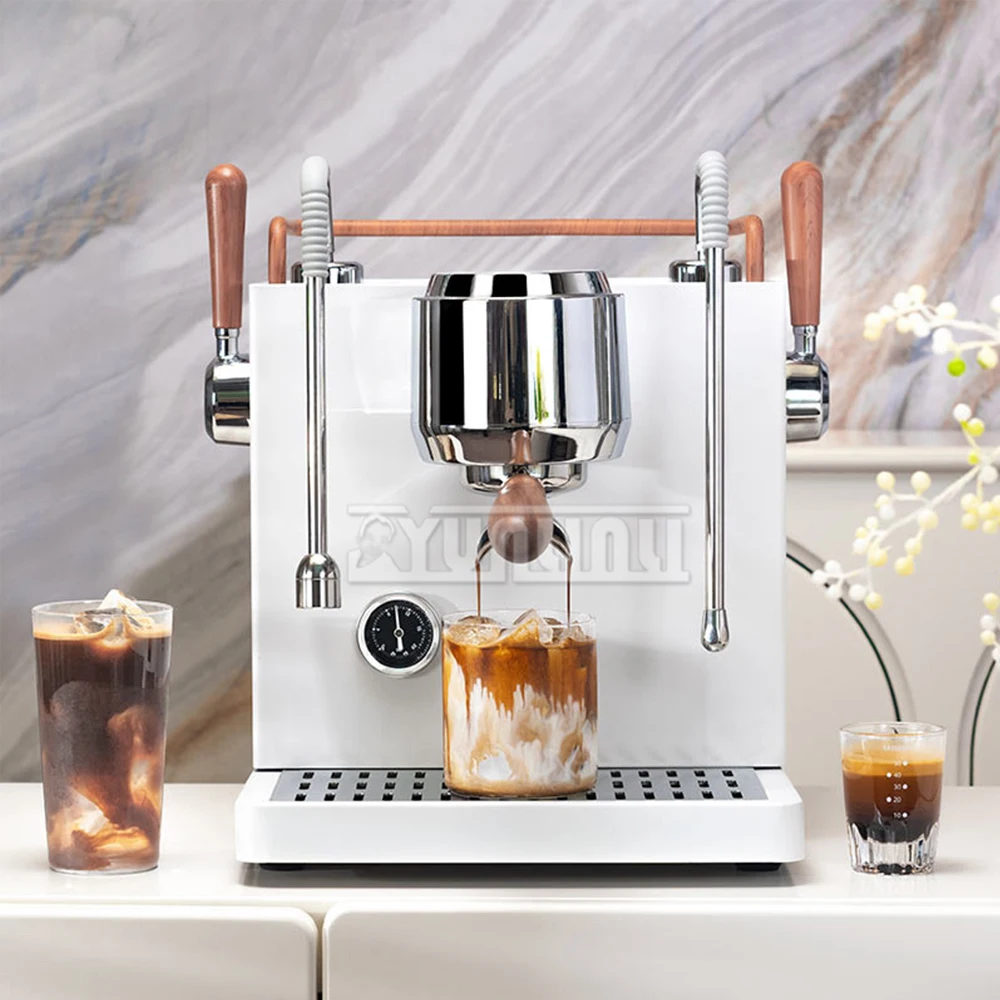 Commercial Espresso Coffee Maker Semi-automatic Small Coffee Machine Eespresso Makinesi