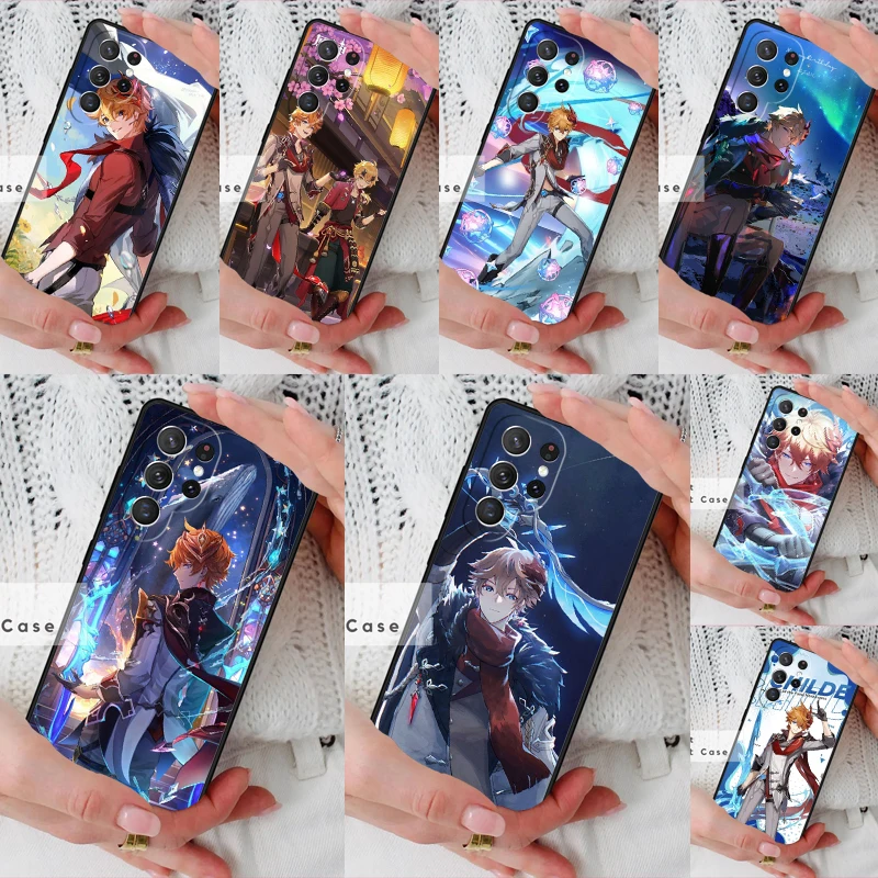 Genshin Impact Childe Phone Cover Case for Samsung Galaxy S26 Ultra S20 FE Note 10 S24 S23 S21 S25 Plus S22