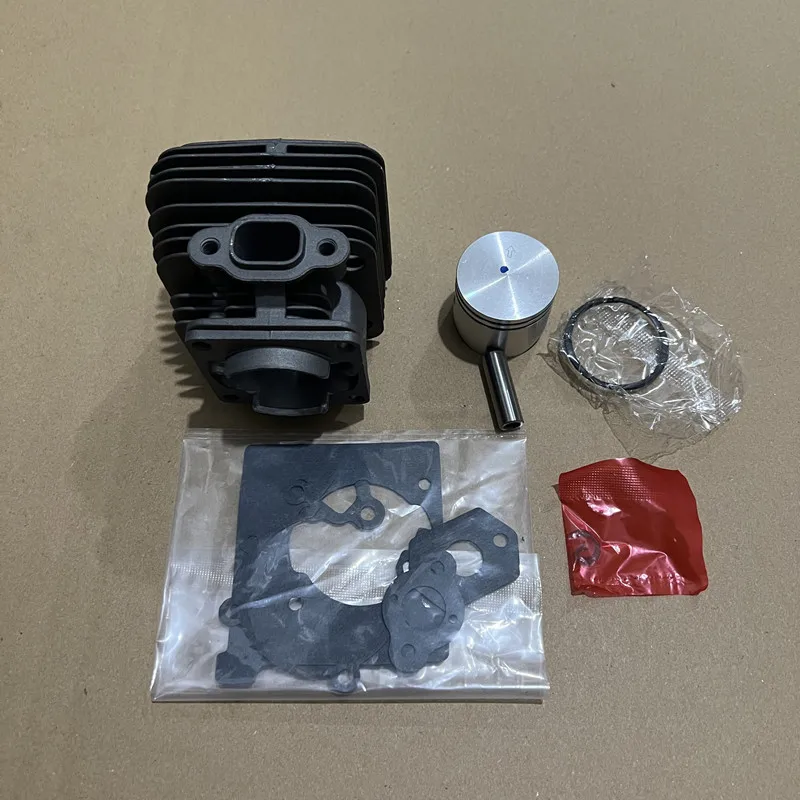 Cilindro Kit 40 mm para Oleo-mac Efco Ef4300 Brushcutter Trimmer Pistão Anéis Pinos Clipes Montagem 61330244 61330277 61202322 Om43