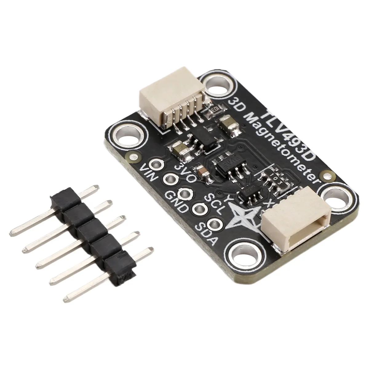 Modul Magnetometer Tiga Sumbu A93P TLV493D Kompatibel dengan STEMMA QT Qwiic