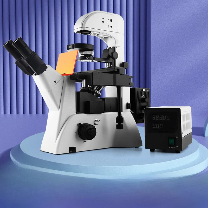 Professional-grade inverted fluorescence microscope MSD530 four-band laboratory, scientific research, university enterprise,