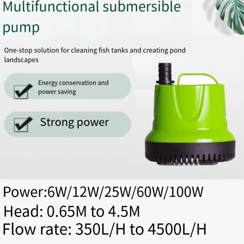 Aquarium Umwälzpumpe Aquarium Landschaftsbau Meeresfrüchte Pool Fischteich Wasserwechselpumpe Tropfbox Aquarium Reinigung Teich