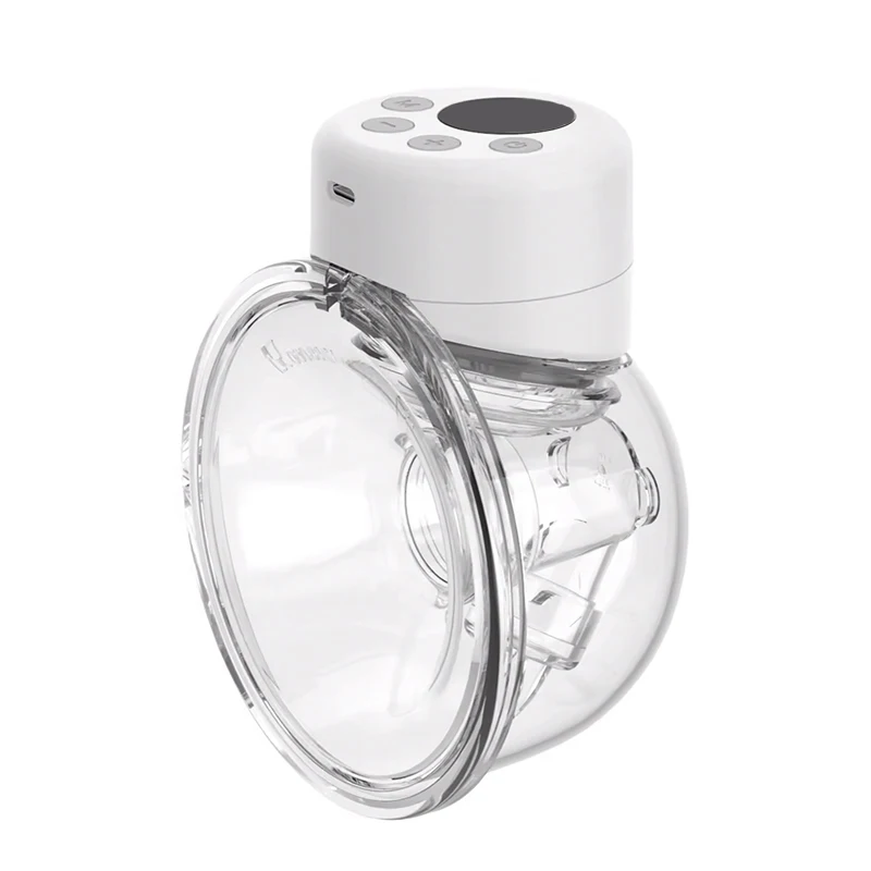 سعر المصنع S12 مضخة الثدي المرنة القابلة للارتداء، تصميم صحي من قطعة واحدة، سهل التجميع، الرضاعة الطبيعية الكهربائية المحمولة