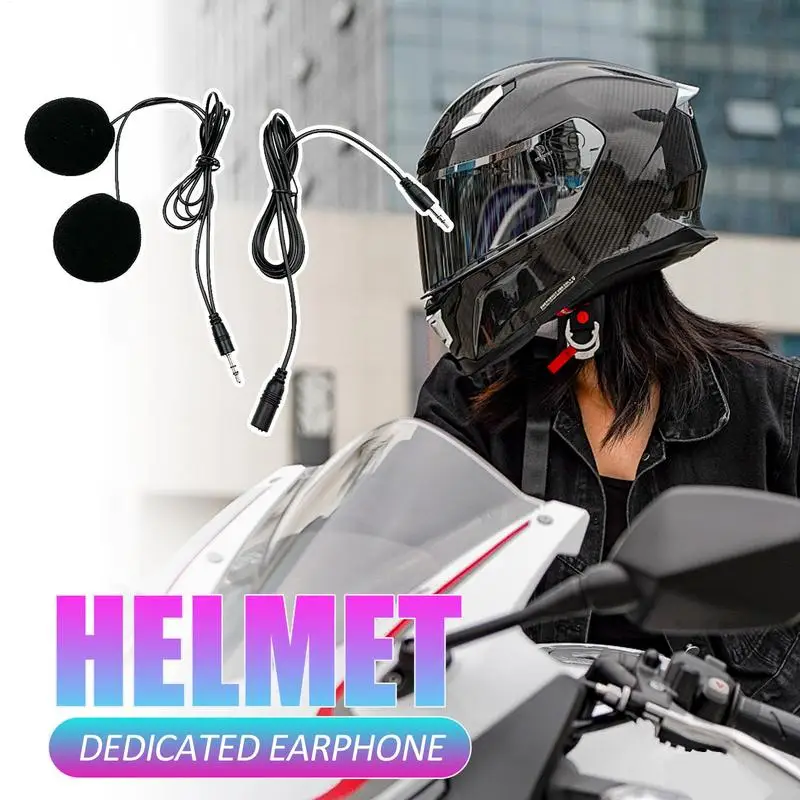 Helmet Headphones Motorcycle Helmet Headphones Sports Equipment For Ski Cycling Snowmobile Mountain Dirtbike Sportbike