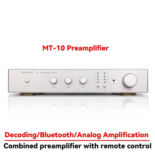 AMXEKR-Préamplificateur à effet de champ HIFI Fever, décodeur 1794, Bluetooth 5125 avec télécommande, préampli phono, audio