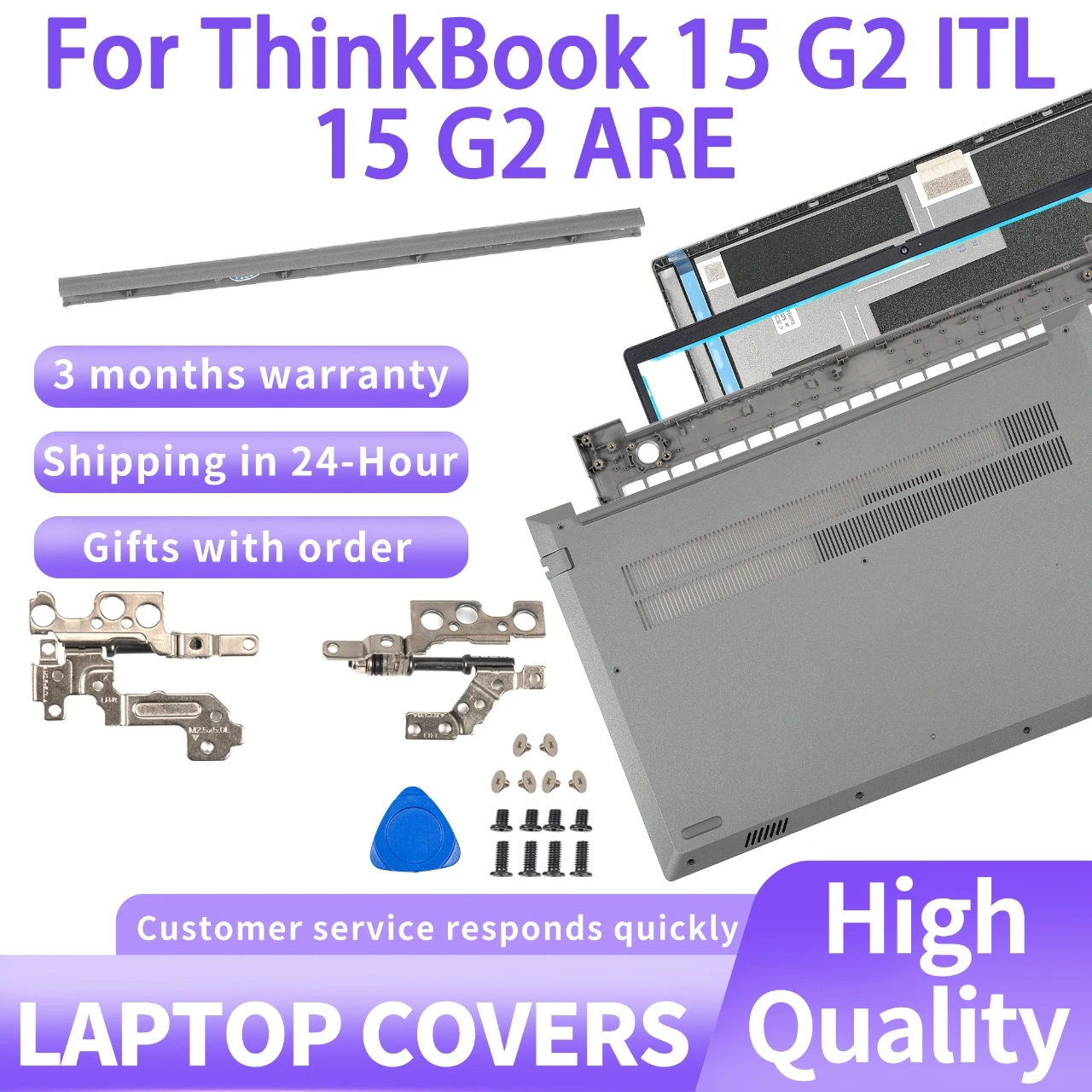 

Новый оригинальный чехол для экрана ThinkBook 15 G2 ITL ARE ALC 2021, задняя крышка ЖК-дисплея/рамка/крышка на петлях/подставка для рук/нижняя часть корпуса