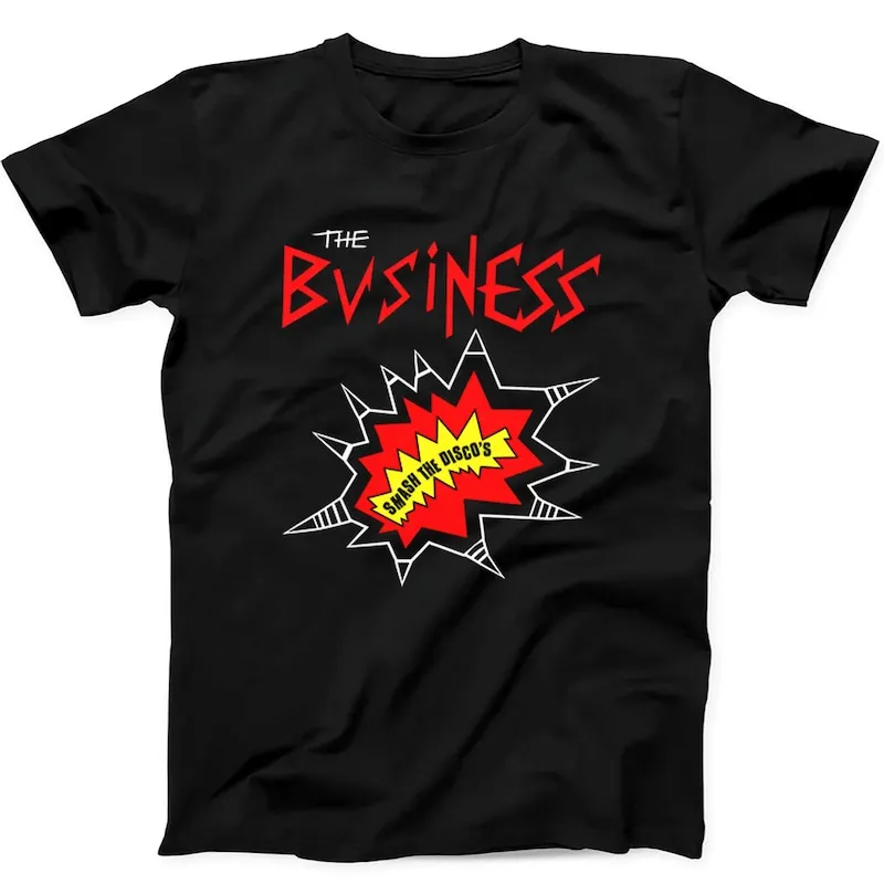 The Business Smash The Discos Punk Rock Music Gift Tote Bag Tee T Shirt Sweatshirt