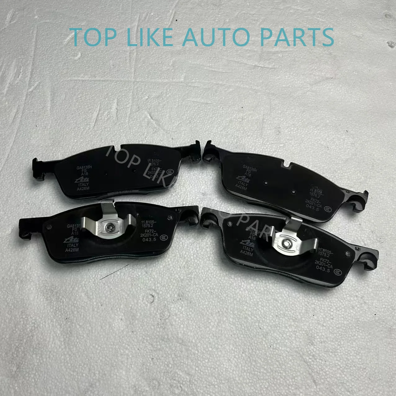1set LR072681 LR061373 LR090689 LR128263 LR160540 Front Brake Pad set For Range Rover Evoque 2011-2016 Discovery Sport 2014-2015