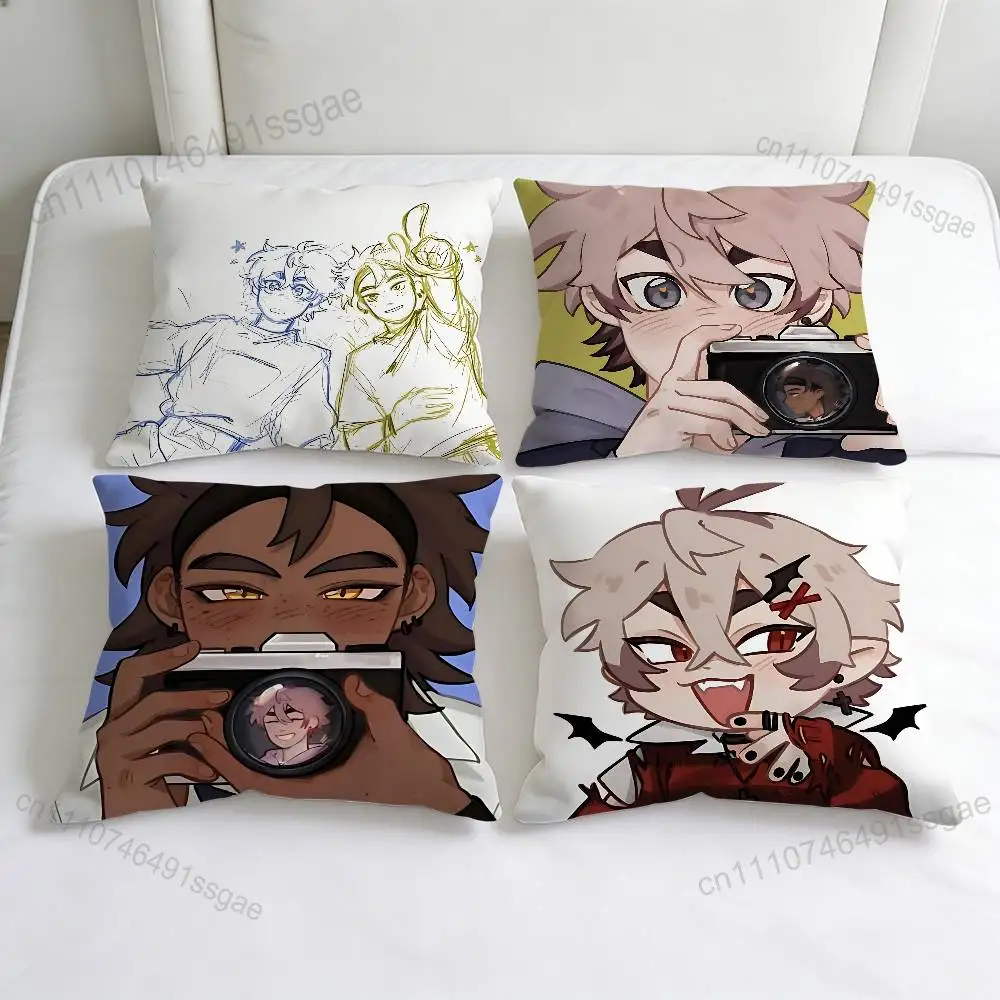 

R-Rebound of the H-Heart Cute Decorative Square Pillow Cover Modern Cushion Case for Living Room Bedroom