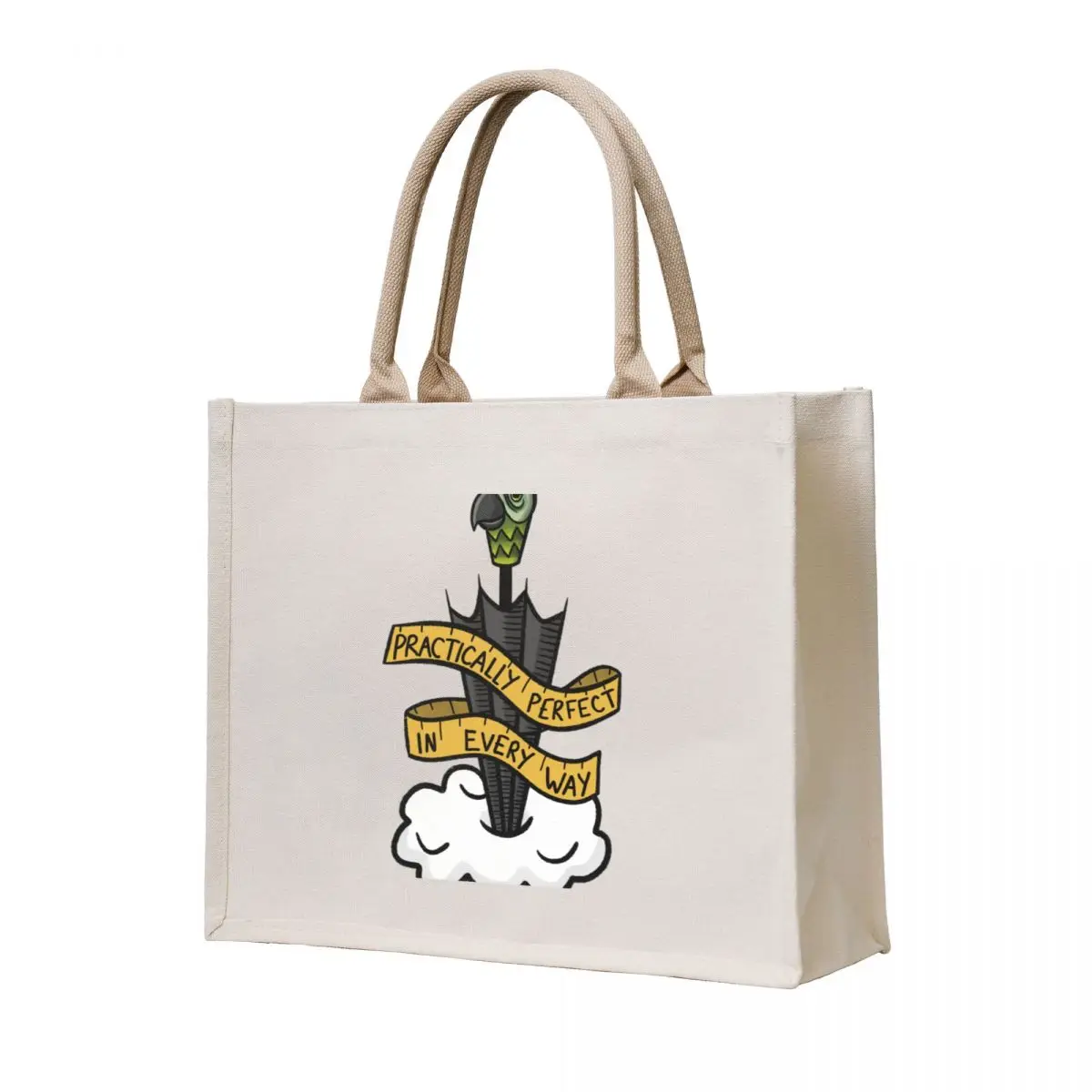 

Practically Perfect in Every Way Tote Bag shopping cart bags tote bags aesthetic free delivery bags