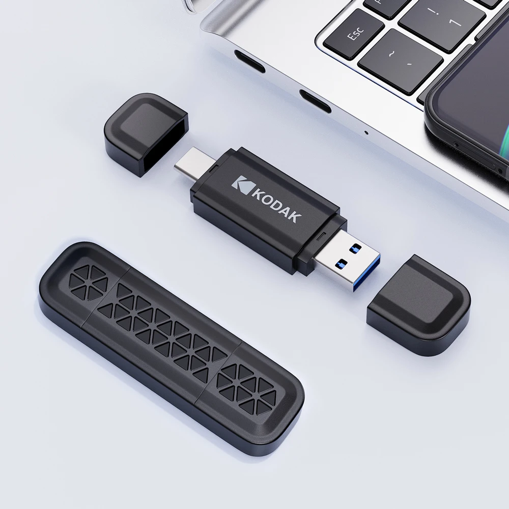 

KODAK USB 3.2 & Type-C Flash Drive 128GB 64GB USB3.2 Gen 1 OTG High Speed Pen Drive Memory Stick Pendrive for Phone Computer