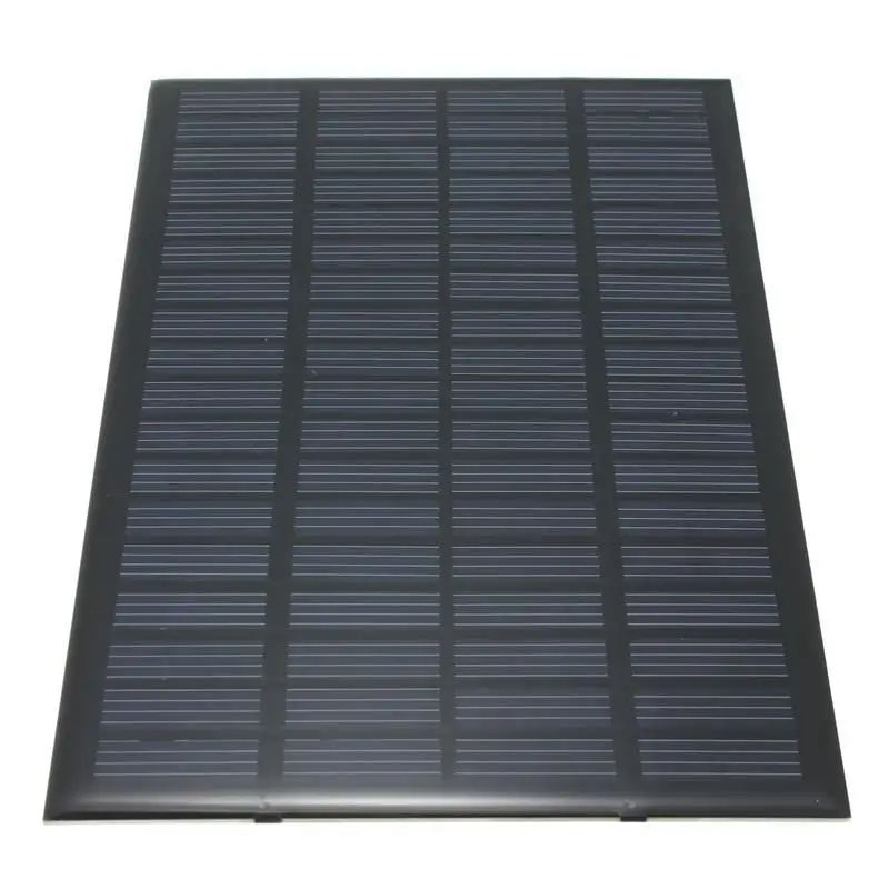 Paneles solares policristalinos de tamaño pequeño de 18V, 2,5 W, cargador Solar DIY para carga de batería de 12V, 194x120MM, 10 Uds.