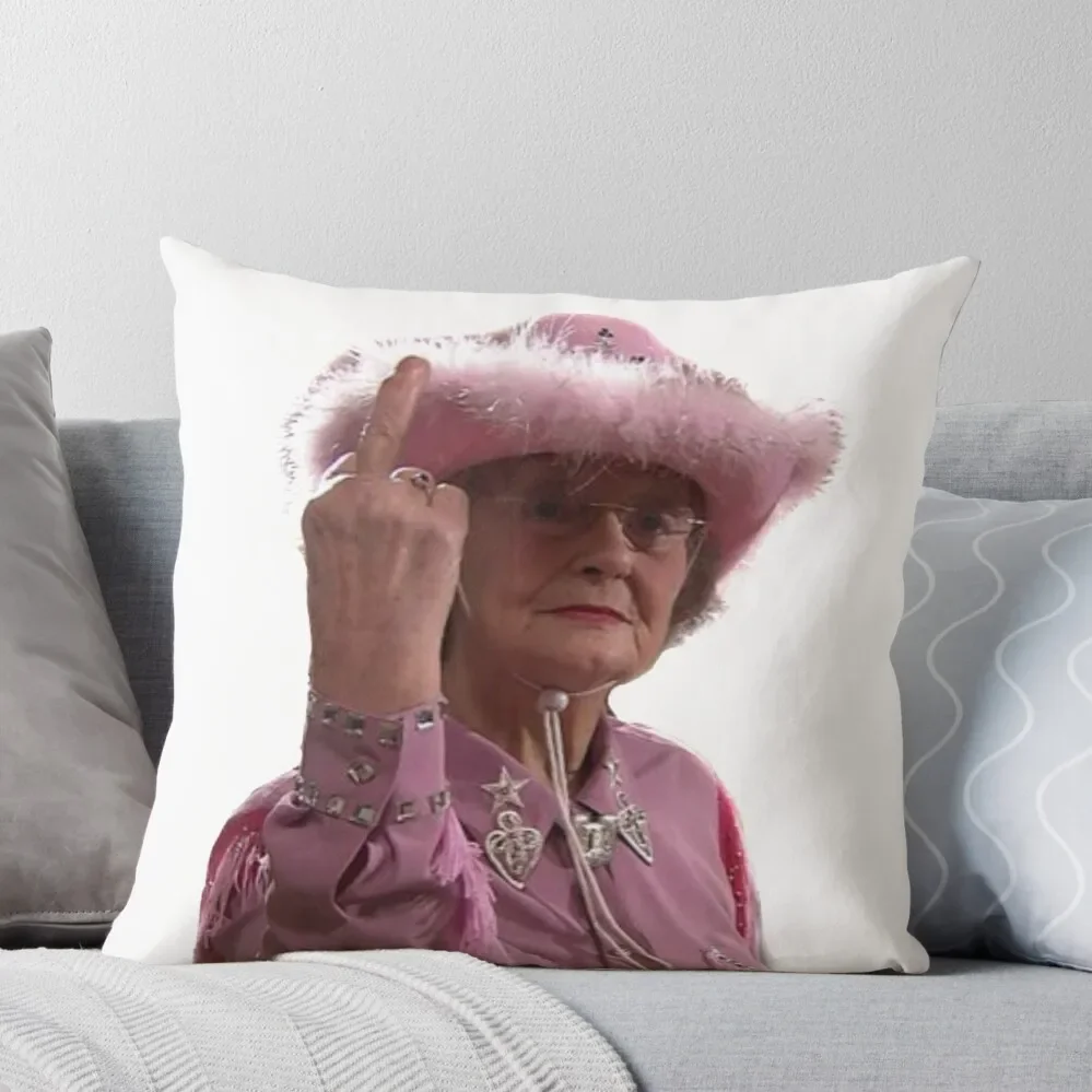 

Doris Gavin & Stacey Middle Finger Throw Pillow Decorative pillow case Decorative pillowcase