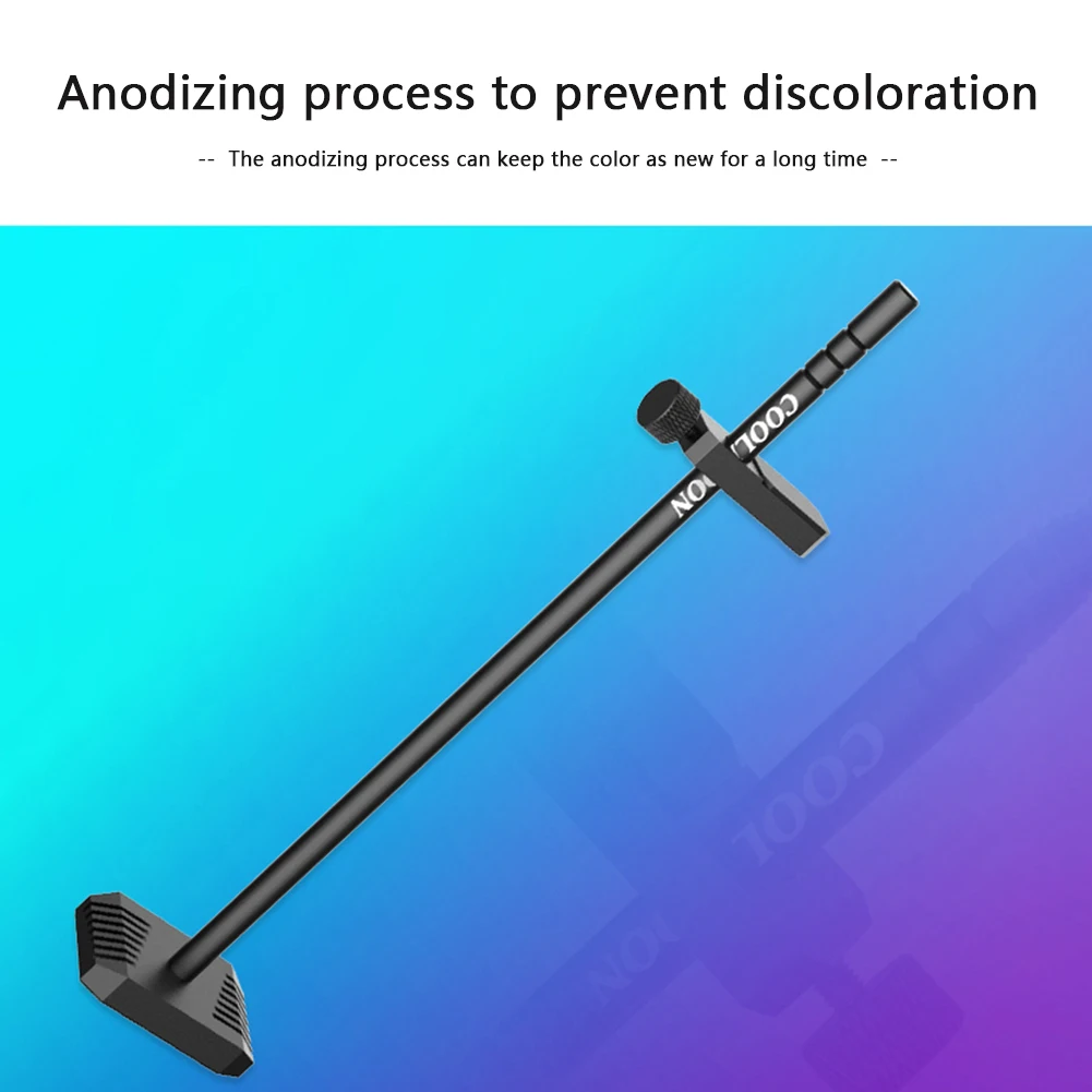 Para COOLMOON VT192 192mm soporte GPU de aluminio soporte para tarjetas de vídeo para mesa de escritorio PC accesorios de carcasa de ordenador