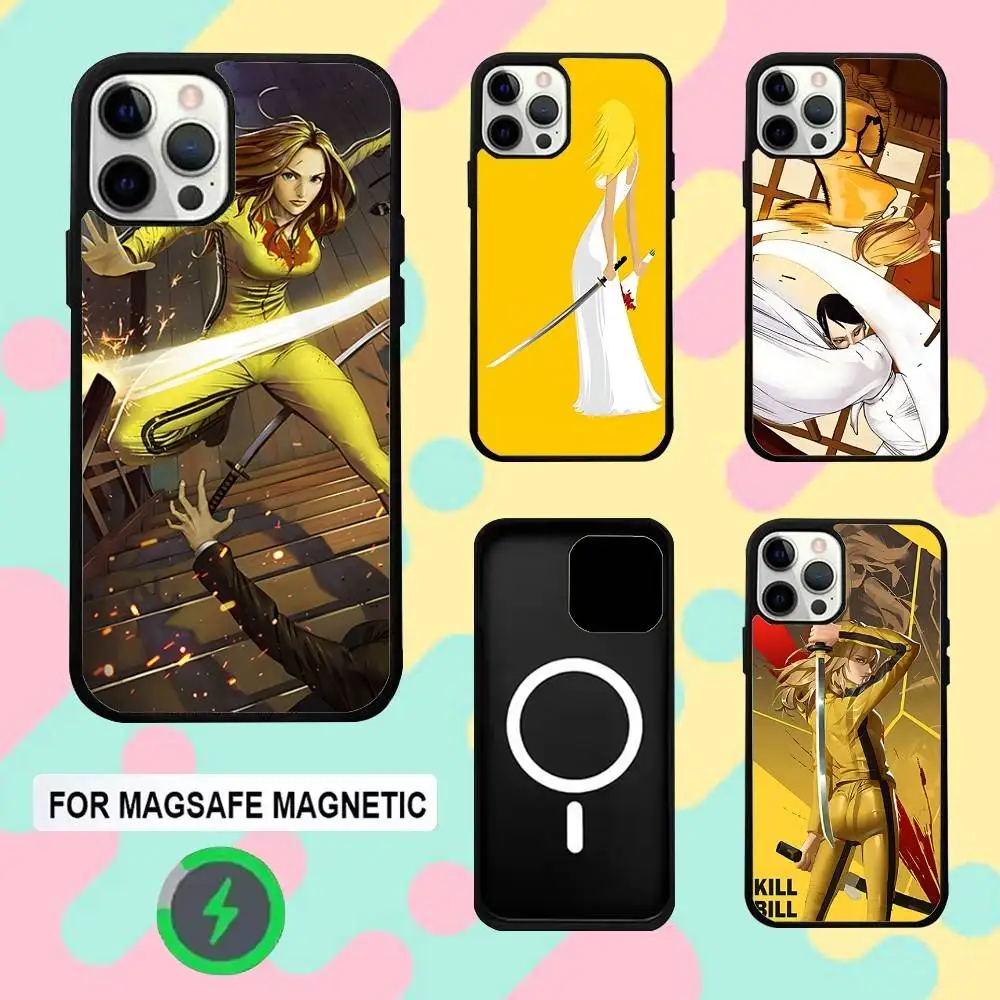 

K-Kill Film B-Bill Phone Case For iPhone 17,16,15,14,13,12,11,Pro,Max,Plus,Mini,SE4,E Magnetic Magsafe Wireless Charging