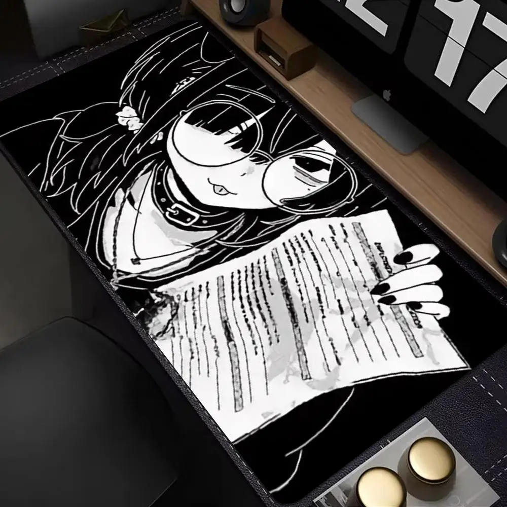 

Monokuro Mouse Pad Mouse Pad XXL Gaming Accessories Office Gamer Keyboard Desk Mat Non-Slip Laptop Large Mousepad