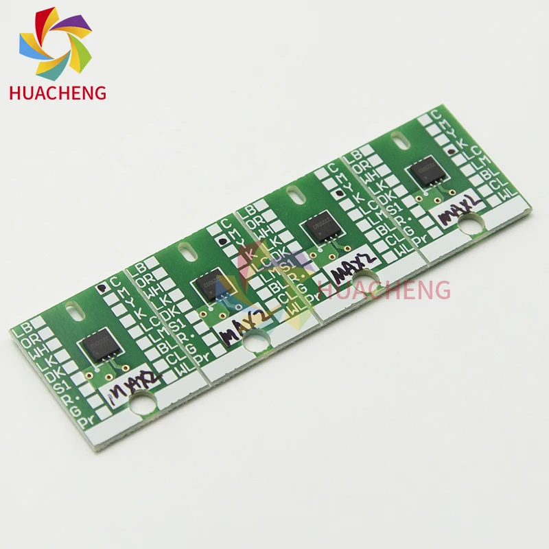1Set For Roland Chip RF640 MAX2 CMYK Permanent Chip for SP300i RA640 RS640 RF640 XR640 VP300i VP500i Printer Ink Cartridge Chip