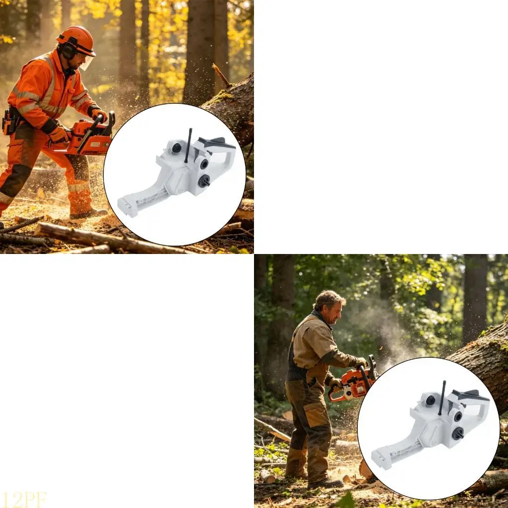 12PF Heavy Duty Oil Handle Tools Chainsaw Parts Gas Grip Outdoor Outdoor Living